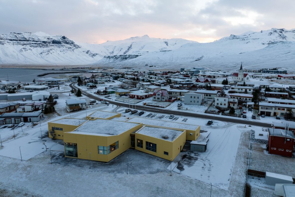 Fjölbrautaskóli Snæfellinga.
Myndina tók Tómas Freyr Kristjánsson
