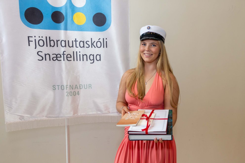 Eyrún Lilja Einarsdóttir var með hæstu einkunn  nýstúdenta vorið 2026