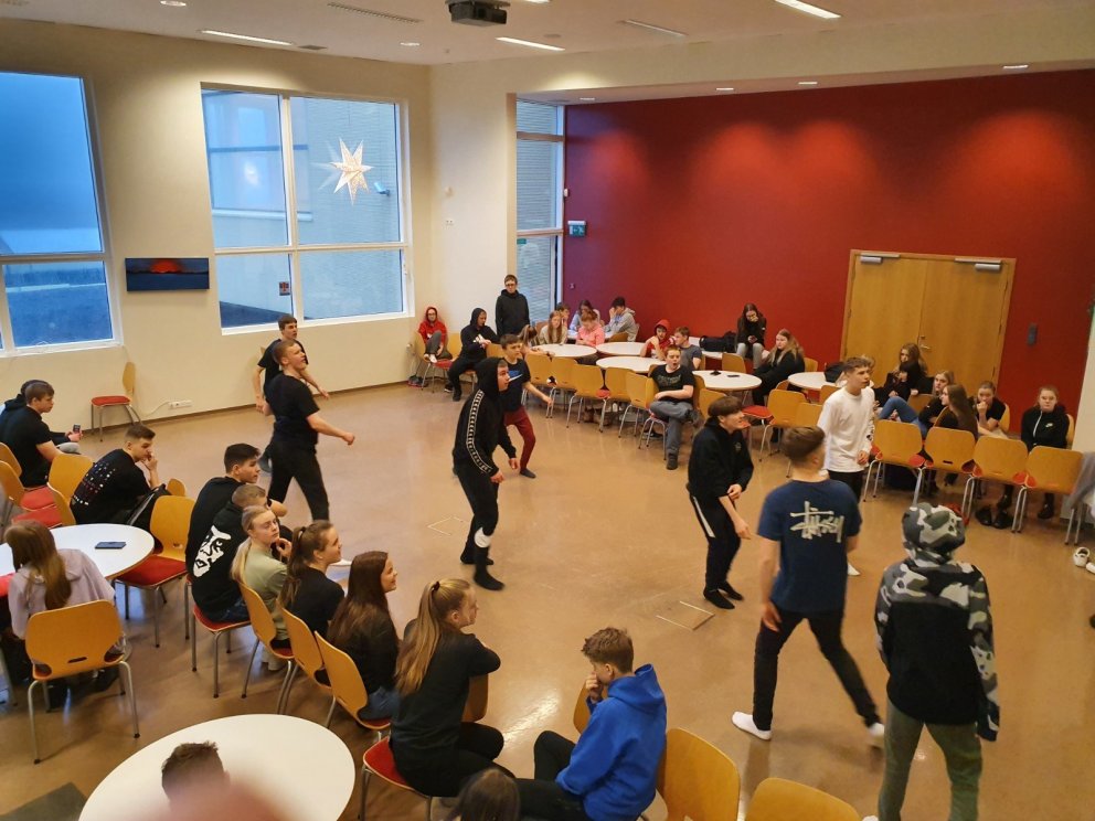 Nemendur í 10. bekkjum af norðanverðu nesinu í Framhaldskólahermi