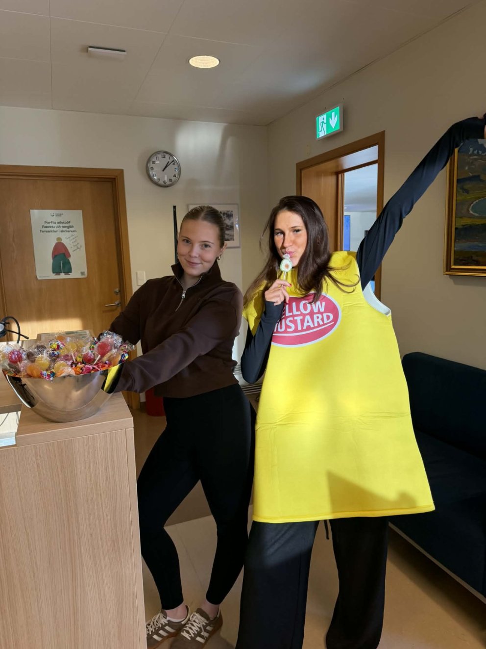 Öskudagurinn hér í FSN