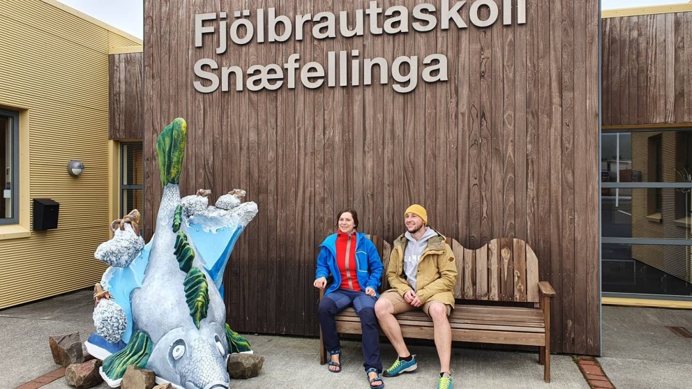 Listaverk við Fjölbrautaskóla Snæfellinga