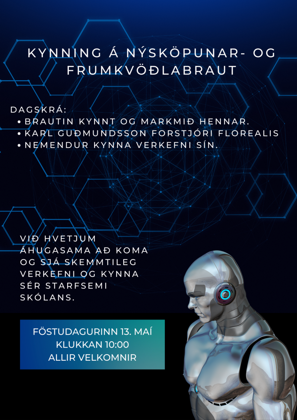 Kynning á nýsköpunar - og fumkvöðlabraut