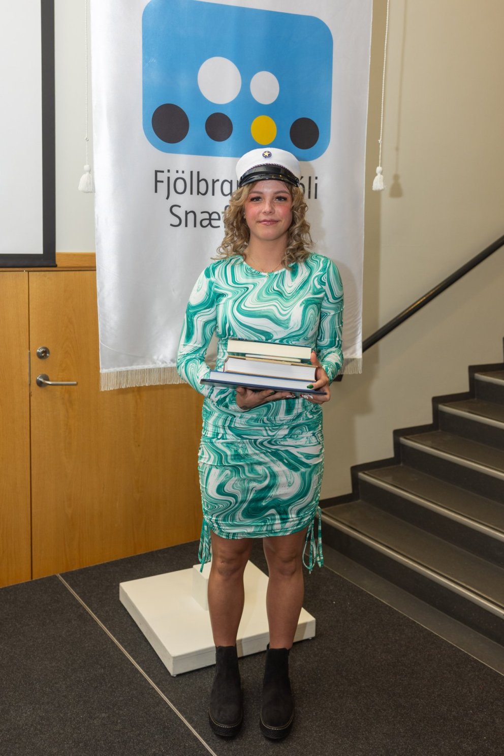 Oliwia Aleksandra Lukasik var með hæstu einkunn á stúdentsprófi