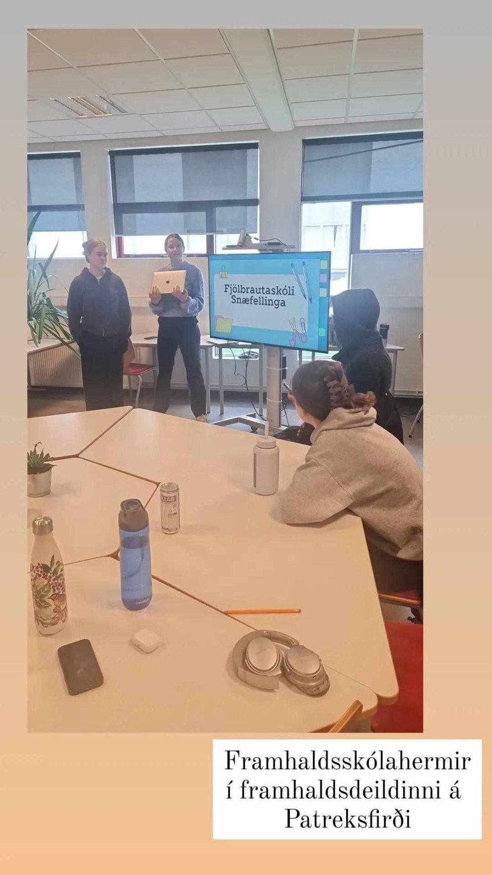 Kynning á FSN fyrir 10.bekkinga í á sunnanverðum Vestfjörðum.