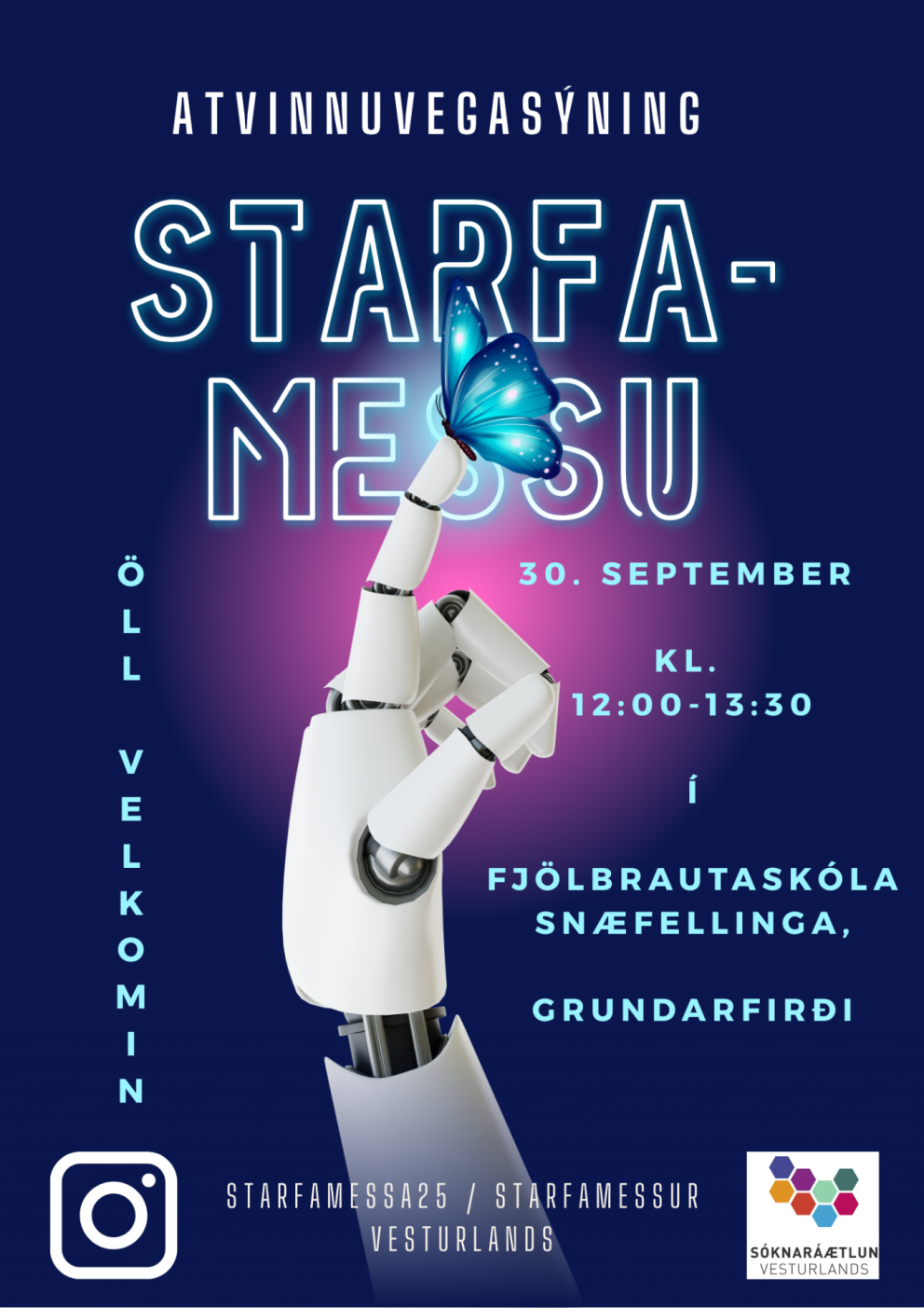 Starfamessa í FSN 30.september - öll velkomin í opið hús