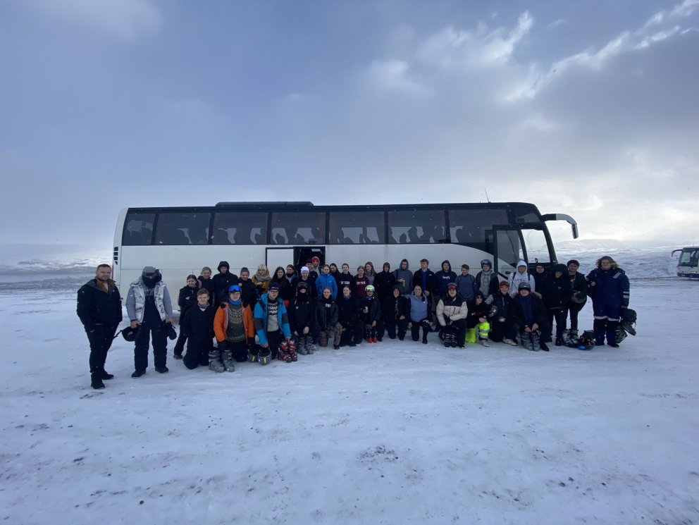 Vel heppnuð skíðaferð að baki