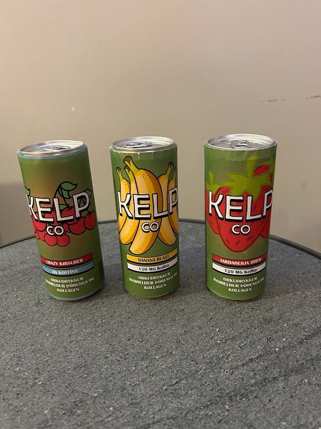 Íþróttadrykkur unnin úr þara