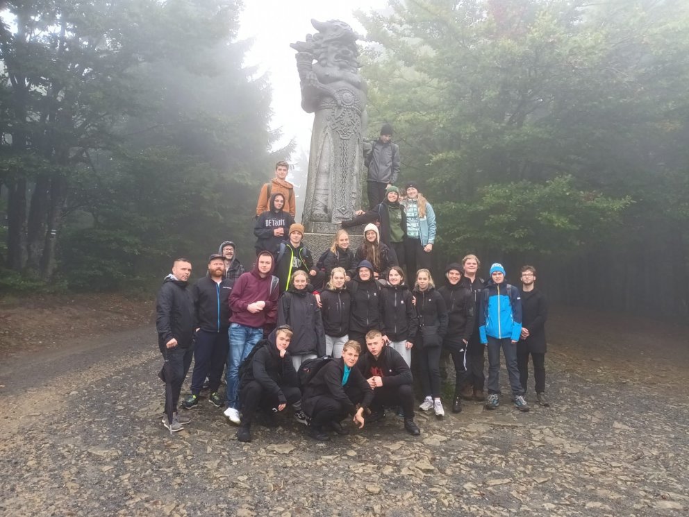 Heimsókn nemenda og kennara til Tékklands