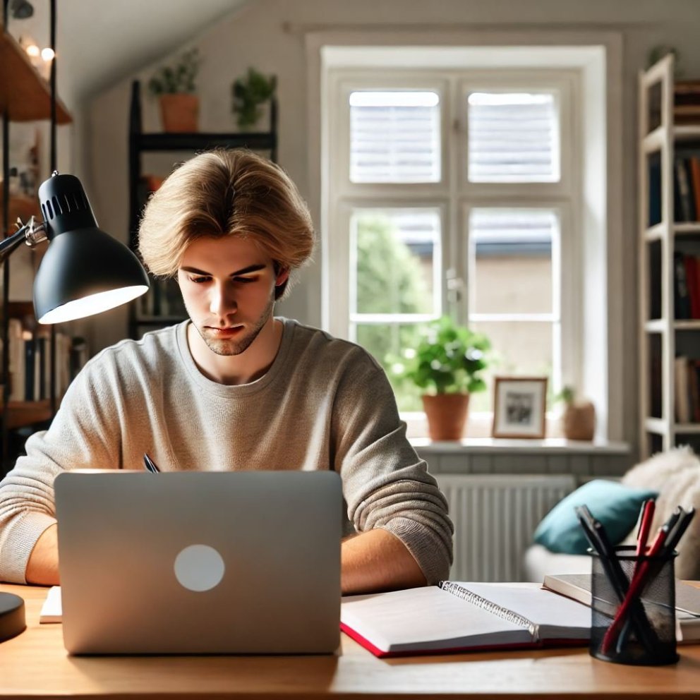 Kennsla fer fram á TEAMS í dag