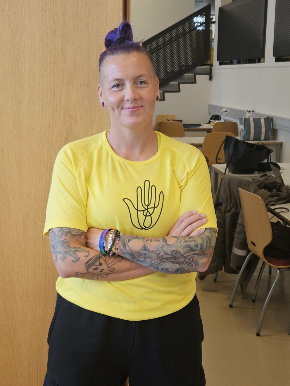 Rut Rúnarsdóttir flutti erindi fyrir nemendur og starfsfólk um sjálfsvíg og forvarnir gegn sjálfsvíg&hellip;