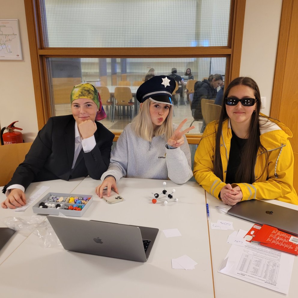 Nemendur í sameindasetti