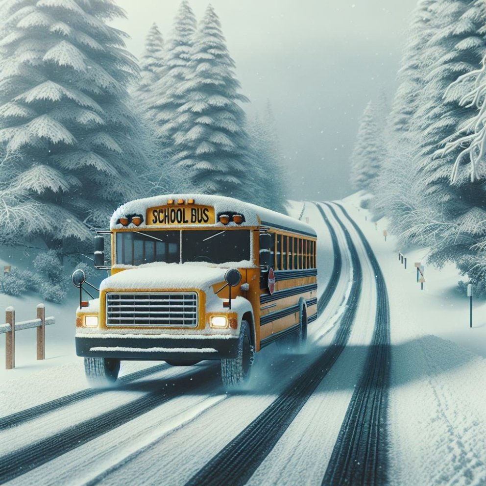 Nemendur FSN geta tekið skólabíla frá Stykkishólmi og úr Snæfellsbæ.