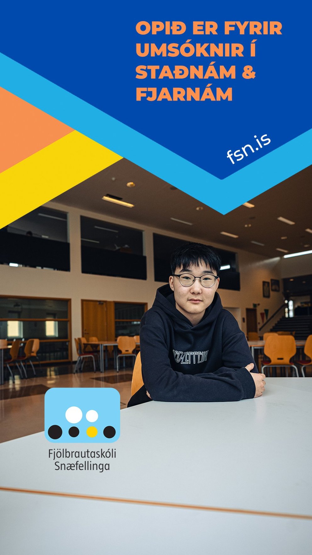 Opið er fyrir umsóknir vegna náms á haustönn 2026
