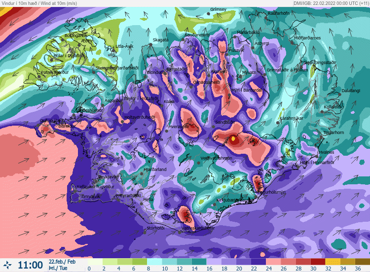 Skólaakstur fellur niður í dag vegna slæmrar veðurspár