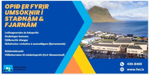 Innritun fyrir vorönn 2026