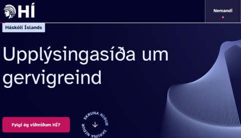 FSN fylgir viðmiðum HÍ um gervigreind